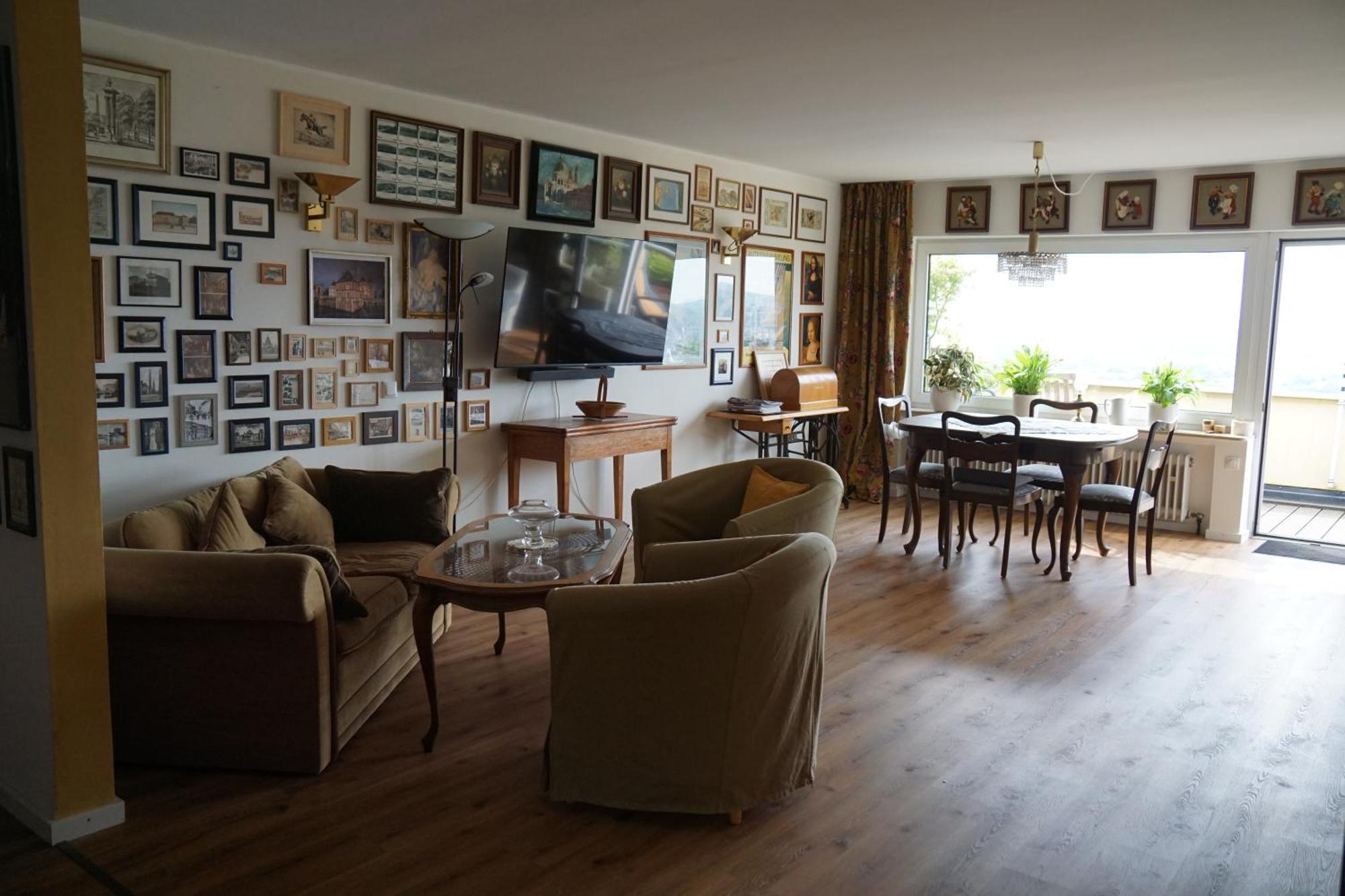 Rheinblick Am Rheinsteig Zur Festung Ehrenbreitstein Mit Balkon Und Sauna Urbar  Екстер'єр фото